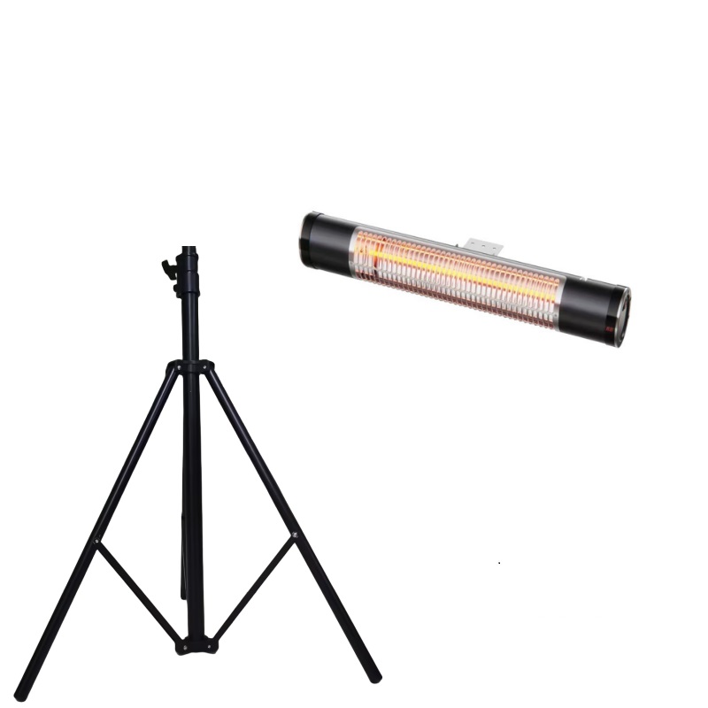 Distance between patio heater and ceiling
