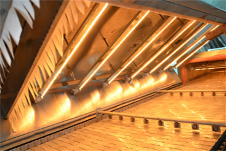 rotary oven ceramic thermal element