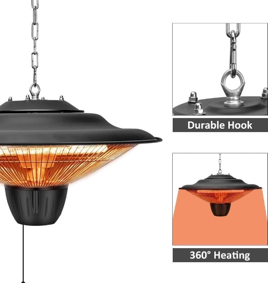 Infrared wall heater