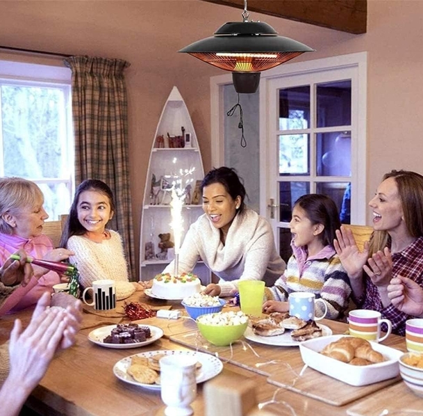 Long range patio heater