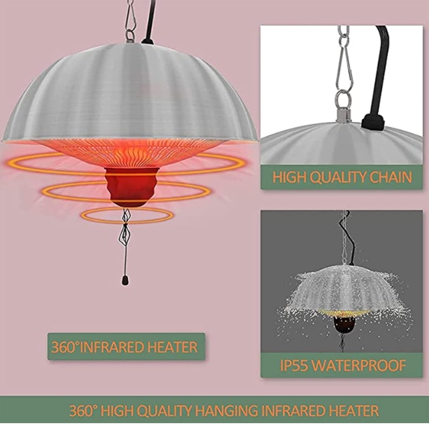 Heavy duty electric heater